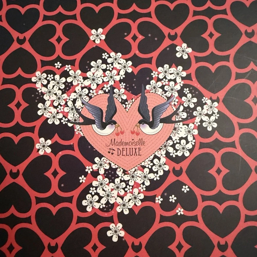 Clairefontaine A4 Spiral Notebook Ruled Paper College Writing Pad Hearts Birds